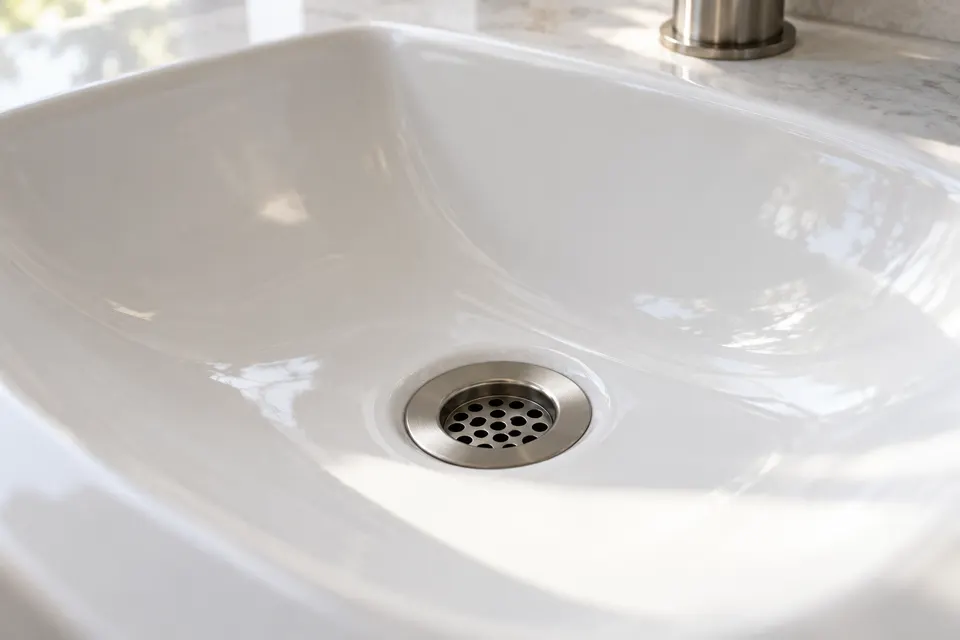 Generated illustration of a household sink drain in Clearwater.